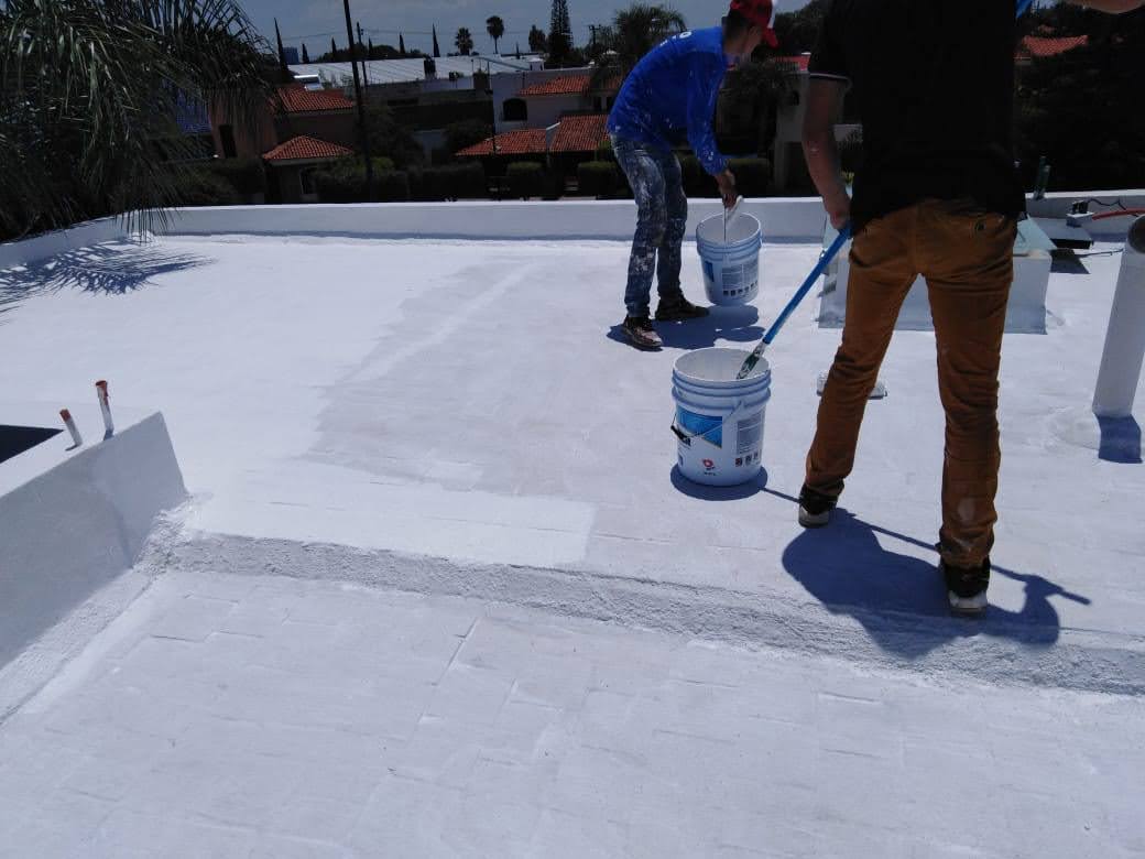 impermeabilizacion de techos con recubrimiento blanco en Argentina